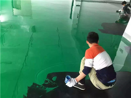米东下面给你一份环氧地坪漆施工的完整流程